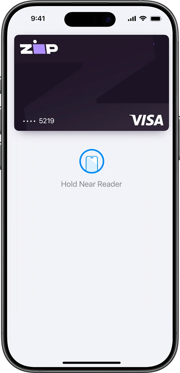 Zip physical and digital card